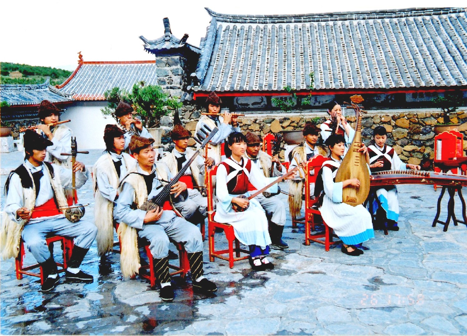 玉水寨古乐队早期图片