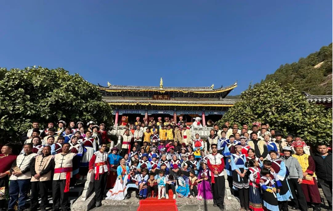 3月17日，藏、纳、白三族共祭“阿普三多”