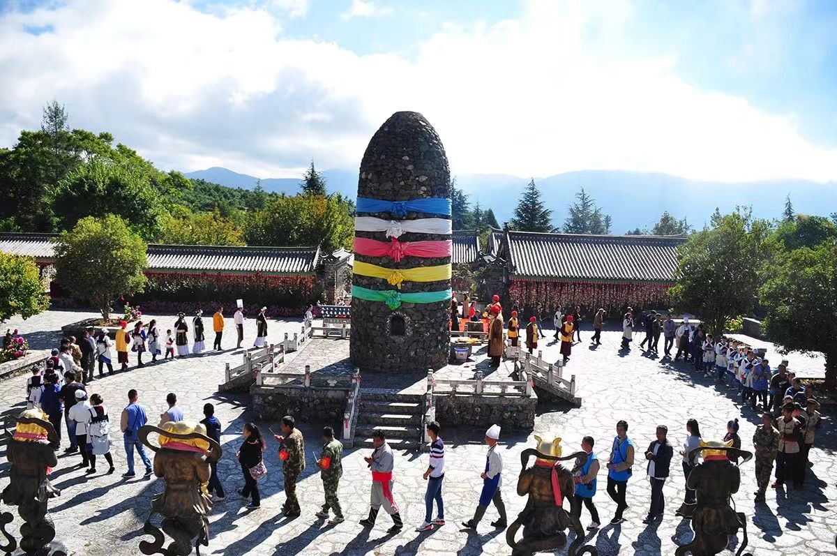 “三多节”期间，丽江的天气→