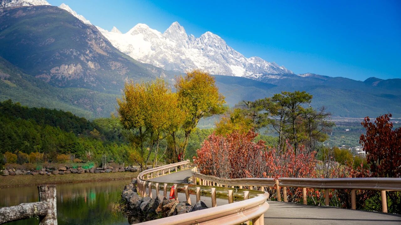 丽江美鲁纳西村：冬天里的一角田园诗